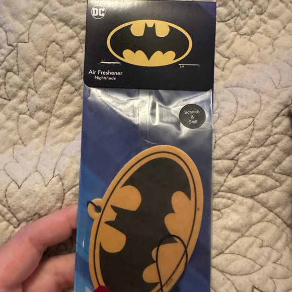 Batman HugBuddy Phone Holder and Air Freshener Set nwt - Picture 4 of 4